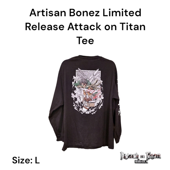 Artisan Bonez Other - Artisan Bonez Limited Release Attack on Titan Longsleeve